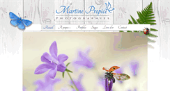 Desktop Screenshot of martinepropice.com